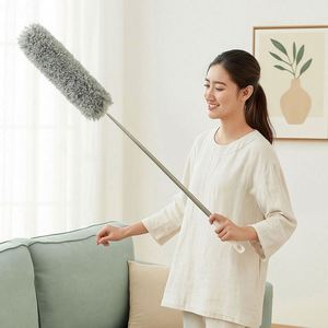 Plumeau à fibres rétractable et flexible pour ventilateurs de plafond, tête ronde, haute densité, pour nettoyage des hauts de placards - Product Image 4