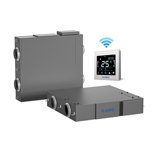 Unidad de Recuperación de Calor con Motor EC de Ahorro Energético, Sistema de Recuperación de Calor de Acero Inoxidable, Doble VMC, Flujo Horizontal de Aire para Hospitales - Product Image 4