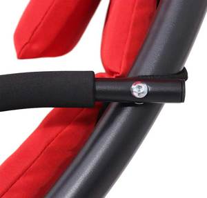 Nuovo <span class=keywords><strong>Design</strong></span> moderno in metallo 190*105*205cm per adulti esterno giardino Patio balcone seduta seduta altalena con supporto - Product Image 4