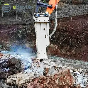 20 Ton Silenced Side Top Type Construction Hydraulic Breaker Jack Hammer For Excavator Factory Price