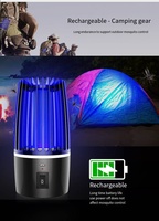 Tueur de moustiques électrique alimenté par USB, respectueux de l'environnement, sans produits chimiques, en matériau ABS, couverture de 50 à 100 m, utilisation en extérieur, domestique, hôtel, modèle