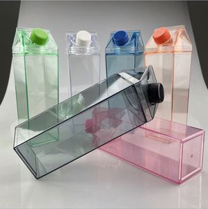 Nouvelle Arrivée : Pichet en Plastique Transparent de 1L pour Usage Domestique, Pichet à Lait Imprimé Tendance - Product Image 2