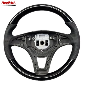 <span class=keywords><strong>Volant</strong></span> en bois de pêche adapté aux Mercedes Benz Classe C, GLC, CLA, <span class=keywords><strong>Vito</strong></span>, V260 avec un aspect haut de gamme personnalisable - Product Image 1