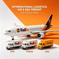 Línea Especial Aérea y Marítima de Finlandia, Entrega de Última Milla, Distribución por Camión de DHL, UPS y FedEx