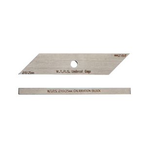 डेम wg024 स्टेनलेस चोरी करता है अंडरकट गेज कैलिब्रेशन ब्लैक वेल्डिंग निरीक्षण गेज - Product Image 5