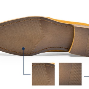 Chaussures habillées de luxe vintage pour hommes, en cuir véritable, à lacets, confortables, légères, pour mariage, automne, avec logo personnalisé - Product Image 4