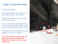 Sensor de pie para portón trasero eléctrico (piezas de repuesto y OEM)