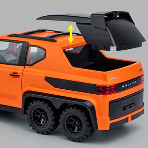 Wuling Hongguang-mini camioneta de aleación para niños, coche de simulación, modelo de coche de metal, coche de juguete, 1:18 - Product Image 6