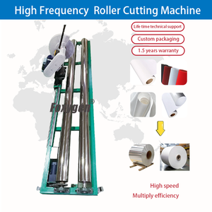 Foxygen PVC Cuộn Cắt rạch Máy cuộn vật liệu bán tự động Máy Tước vải tấm CuộN Máy cắt - Product Image 5