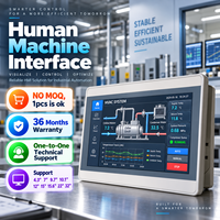 Panneau de commande HMI Mochuan 4,3'' Mc-h043s Rs485 avec surveillance à distance, écran haute résolution, Ethernet, Modbus TCP, contrôle moteur