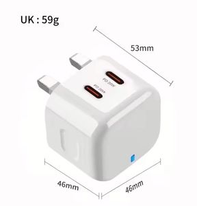 Best Selling USB-C Charger Box 20W 40W Type C Fast Charger Dual Type C Quick Charger for <b>Smart</b> Phones - Product Image 4