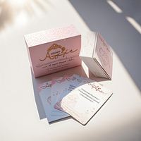 Citazioni ispiratrici stampate personalizzate carte di affermazione positiva realizzate con carta resistente per biglietti di ringraziamento