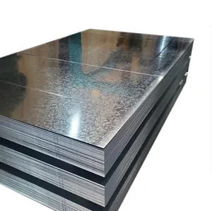 Cina fornitura di fabbrica 22 Gauge lamiera zincata 4x8 lamiera di acciaio zincato prezzo