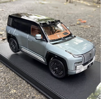 Modelo de Coche Personalizado de Aleación de Aluminio a Escala 1:18 del Vehículo Todoterreno BYD U8 - Regalo de Decoración para el Hogar Unisex