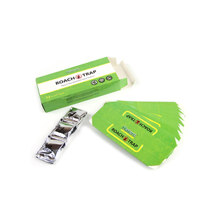 Trampa <span class=keywords><strong>de</strong></span> pegamento para cucarachas <span class=keywords><strong>de</strong></span> alta adherencia, segura e inodora, tablero adhesivo para atrapar cucarachas en <span class=keywords><strong>el</strong></span> hogar, apartamento y restaurante. - Product Image 2