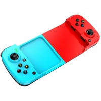 Joystick Inalámbrico D3 con Bluetooth para Android e iOS, Motor de Vibración, Botón Turbo, Conector Externo, Giroscopio de Seis Ejes, Soporte para Teléfono - Ergonómico