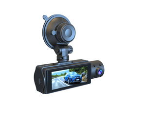 3レコードのDashcam、高解像度車の3レンズ、3ウェイWifiビデオレコーダーが車両の前面、内側、後に - Product Image 5