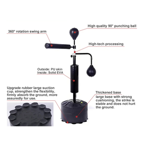 Boxe Spinning Bar Heavy Duty <span class=keywords><strong>Reflex</strong></span> Speed Sac de frappe Formation Debout Libre Fierce <span class=keywords><strong>Reflex</strong></span> Bag - Product Image 4