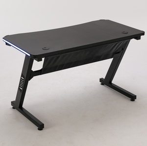 Table de jeux électronique moderne, ordinateur portable, avec lumière LED, pour jeux, ordinateur de bureau, course, RGB, nouvelle collection - Product Image 6