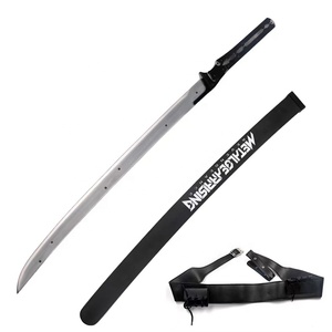 Épée de Raiden Metal Gear Rising à haute fréquence, en alliage de zinc et bois, avec Saya, 103 cm, ensemble d'épées jouets - Product Image 1