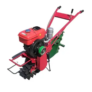 Farm Bed Ridger Furrow Plough System Equipment Tools Mini Cultivator Microtiller Soil Ditching Machine Rotary Cultivator