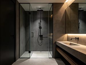 Aluminium <b>Frame</b> Tempered Glass Shower Door Sliding Bathroom Glass Door For Wet Room - Product Image 4