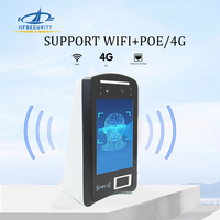 Sistema de Control de Asistencia con Reconocimiento Facial HFSecurity X05, Terminal de Control de Acceso Biométrico, Pantalla Táctil Android 11, Almacenamiento en la Nube, SDK