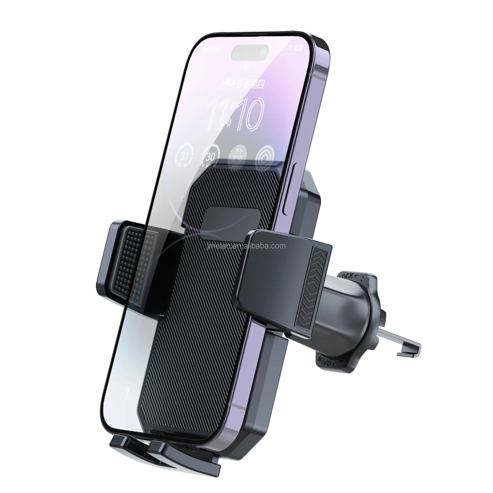 Заводская 360 градусов с антикоррозийным крюком автомобильное вентиляционное отверстие держатель для телефона держатель для мобильного телефона для Iphone 15 Samsung S23