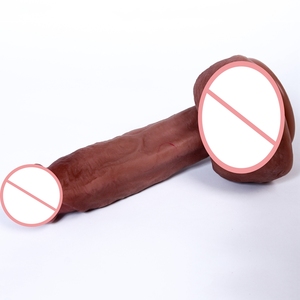 Dildo de Silicona Realista de 5.12 Pulgadas con Textura Realista, Juguete Sexual para Adultos con Succión para la Masturbación Femenina - Product Image 5
