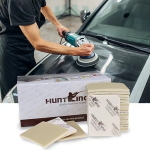 Hot Sale Schleif block im Auto Body Polish ing Beige Schleif schwamm Schleif schwamm Schleifpapier Puli shing Pad für Automobile - Product Image 2