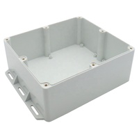 Boîtier de boîtier ABS étanche IP65 pour l'électronique extérieure avec protection UV et conception forable