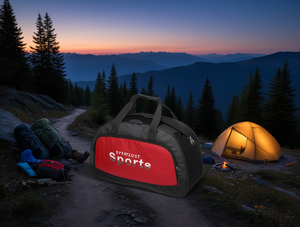 Borsa sportiva da viaggio di grande capacità in materiale Oxford con chiusura a cerniera unisex per escursioni in campeggio all'aperto - Product Image 2