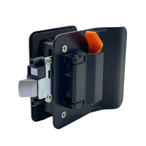 Serrure et poignée de porte extérieure en métal pour camping-car avec 2 clés pour <span class=keywords><strong>caravane</strong></span>, remorque, camion – Serrures de sécurité extérieures - Product Image 3