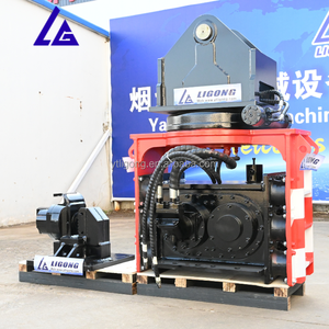 Le marteau vibro hydraulique, pilote de pile peut s'incliner à 90 degrés utilisé dans les travaux de fondation pour les ponts et les bâtiments - Product Image 5
