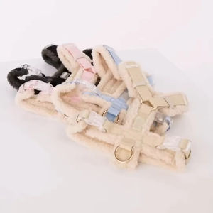 Cina profesional disesuaikan Teddy bulu <span class=keywords><strong>Harness</strong></span> anjing <span class=keywords><strong>Harness</strong></span> kain wol mewah perlengkapan anjing <span class=keywords><strong>Harness</strong></span> - Product Image 6