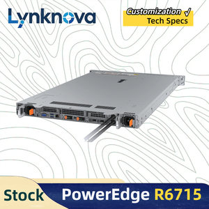 Serveur en rack PowerEdge R6715, 1 processeur EPYC 9825 2,2 GHz à 144 cœurs, 512 Go, 8 x 7,68 To NVMe SSD, serveur 1U à socket unique, serveur en rack idéal pour - Product Image 2