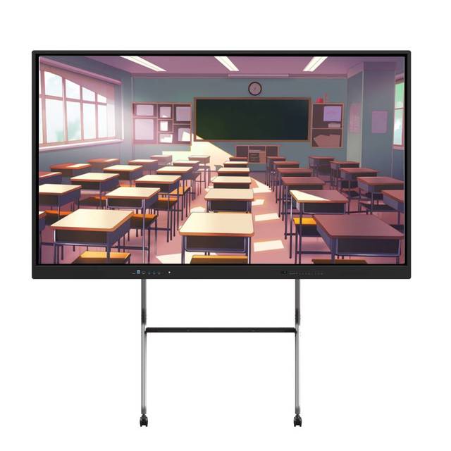 Factory 75 Inch 4k IFP Android 14 Interactive Digital Touch Screen for Business Wireless Projecting Smart Displays for Zoom Team