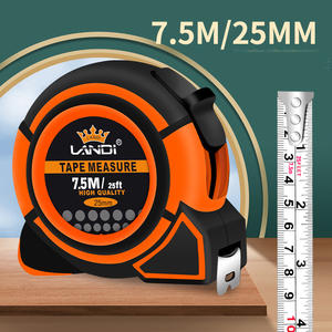 เทปเหล็กม้วนพับเก็บได้อุปกรณ์ก่อสร้างโลโก้ตามสั่งเทปวัดเหล็กแบบมืออาชีพพร้อมล็อกอัตโนมัติ - Product Image 6