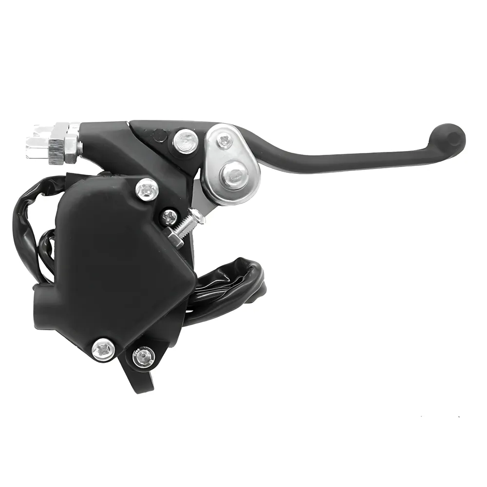 7/8 "22MM 2-Takt-Daumen-Drossel-Doppelkupplungsbremshebel mit Draht für 49ccm Mini Moto ATV Quad Pit Dirt Bike