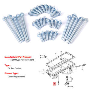 For BMW 11132210959 E88 E90 E91 Car Engine <b>Oil</b> <b>Pan</b> Bolt Kit Auto Fastener & Clip - Product Image 1