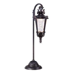 Lampe de chemin en verre transparent à LED basse tension en bronze européen Casa <span class=keywords><strong>Marseille</strong></span> pour la décoration extérieure de la maison, du porche, du patio - Product Image 2