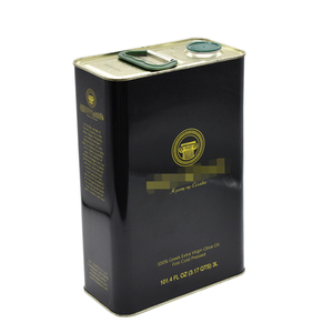 Lattina per Olio <span class=keywords><strong>Extra</strong></span> Vergine di Oliva da 500ml 750ml 1L 1,5L 3L 5L Contenitore in Metallo per Olio Alimentare da Cucina - Product Image 1