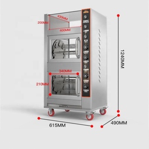 Asador <span class=keywords><strong>de</strong></span> Maíz Fresco <span class=keywords><strong>de</strong></span> Acero Inoxidable 110/220/380V para Carrito <span class=keywords><strong>de</strong></span> Aperitivos <span class=keywords><strong>de</strong></span> Pequeños Negocios - Product Image 5