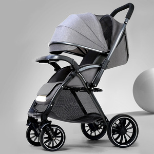 Ultra-Light Portable Baby <b>Umbrella</b> Stroller Can Sit and Lie Down Folding Metal and Fabric <b>Car</b> <b>Seat</b> for Baby - Product Image 2