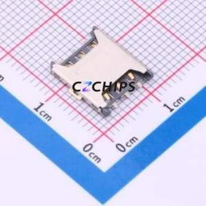 ZX-NSIM-48.135J-C <b>SIM</b> <b>Card</b> Connector SMD Connector Plug-In Type Nano <b>SIM</b> <b>Card</b> <b>Card</b> <b>Holder</b> 1.35mm - Product Image 1