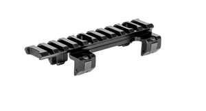 Support d'extension long en aluminium 63g, base intégrée multi-creux, noir mat, kit de montage auxiliaire portable pour extérieur - Product Image 6