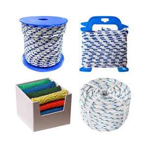 Cordage d'amarrage marin en nylon double tressé avec œillet épissé pour yacht et ponton - Product Image 6