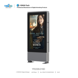 Insegna Digitale LED Impermeabile e Resistente, Schermo LED Pubblicitario, Lightbox per <span class=keywords><strong>Pubblicità</strong></span>, Funzionamento Stabile <span class=keywords><strong>in</strong></span> Piazze Esterne Tutto l'Anno - Product Image 1