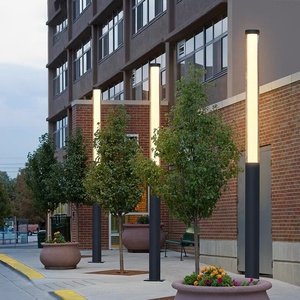 Đèn chiếu sáng ngoài trời hiện đại 3m 4m 6m, đèn cột sân vườn, đèn đường, đèn trụ, đèn trụ cảnh quan bằng nhôm chống thấm nước, đèn LED - Product Image 4