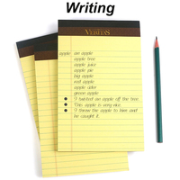 Basic légal/large régulé 8-1/2 par 11-3/4 bloc-notes légal bloc-notes personnalisé imprimé avec Logo bloc-notes déchirure par Page